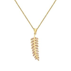 【送料無料】ジュエリー・アクセサリー コリアーリーフローリエゴールドメッキジルコニウムチョイスロングールcollier feuille laurier plaque or et zirconium  longueur au choix 45cm ou 50cm