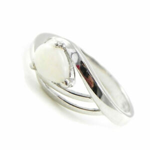【送料無料】ジュエリー・アクセサリー プロモーションシルバーリングオパールホワイトpromo 35, bague argent deesse opale blanc