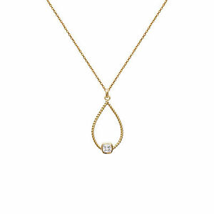 【送料無料】ジュエリー・アクセサリー ジルコニウムゴールドオキシデコリアーロングユールcollier plaque or et oxyde de zirconium  longueur au choix 45cm ou 50cm