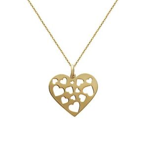 【送料無料】ジュエリー・アクセサリー コリアーハートメッキゴールドロングールチョイスcollier coeur plaque or 18ct  longueur au choix 45cm ou 50cm