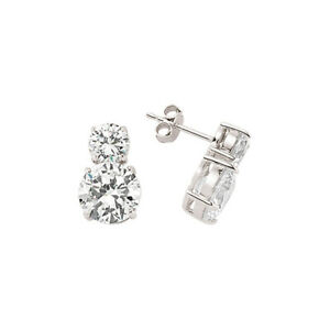 【送料無料】ジュエリー・アクセサリー ジュエルコロンドンシルバージルコーネデュオイヤリングjewelco london argent zircone duo boucles doreilles