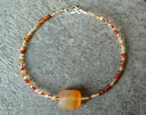 【送料無料】ジュエリー・アクセサリー シルバーブレスレットコルナラインbracelet argent, cornalines