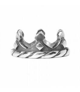【送料無料】ジュエリー・アクセサリー アルジェントタグリオリジナルヌオーヴォトロルビーズアネッロコロナtrollbeads anello corona in argento tagri00195 originale nuovo