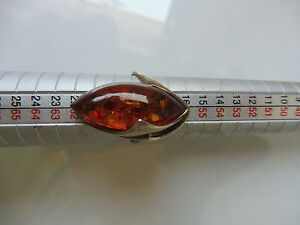 【送料無料】ジュエリー・アクセサリー リングシルバーアンバー_ belle ,vieux anneau __ 925 argent __ avec ambre __