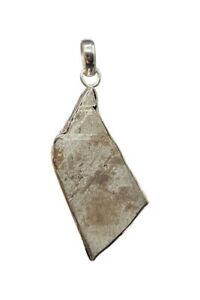 【送料無料】ジュエリー・アクセサリー ギベオンシルバースターリングテクタイテペンダントgibeon argent sterling tektite meteorite pendentif 799654