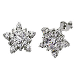 【送料無料】ジュエリー・アクセサリー ジュエルコロンドンシルバージルコーネスタークラスターイヤリングクラスjewelco london argent zircone etoile grappe boucles doreilles clous