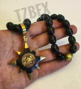 【送料無料】ジュエリー・アクセサリー ロザリオスターハンドメイドニューオリジナtzbex rosary thief star четки черный воровская звезда handmade origina