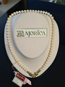 【送料無料】ジュエリー・アクセサリー デスクエントカラーマジョリカユーロ60 de descuento 6mm 45cm  collar majorica 150 euros