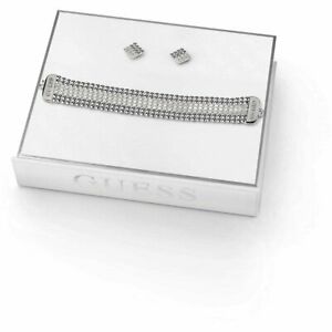 【送料無料】ジュエリー・アクセサリー ブレスレットイヤリングスチールbracelet  boucles doreilles femme guess ubs84042 acier inoxydable