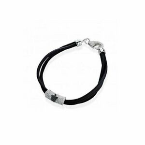【送料無料】ジュエリー・アクセサリー ロベルトジャンノッティアンジェリブラックシルバーブレスレットbracelet  roberto giannotti angeli gia141n 925 dargent noir