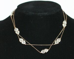 【送料無料】ジュエリー・アクセサリー スワロフスキーカラーゴールドナインswarovski collier 70cm plaque or or jaune neuf