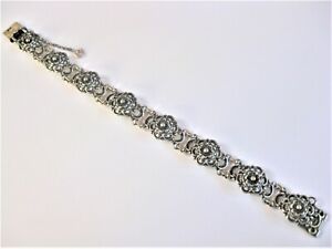 【送料無料】ジュエリー・アクセサリー アンティークシルバーブレスレットantique bracelet en argent 835, 17,95 g