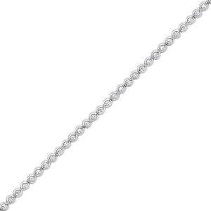 【送料無料】ジュエリー・アクセサリー ジュエルコロンドンガールズシルバージルコーブリューラインテニスブレスレットjewelco london filles argent zircone bulleux ligne tennis bracelet 2mm 178cm
