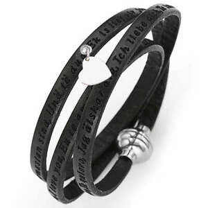 【送料無料】ジュエリー・アクセサリー ブラッチャーレティアモネロシオンドロbracciale amen ti amo nero ciondolo