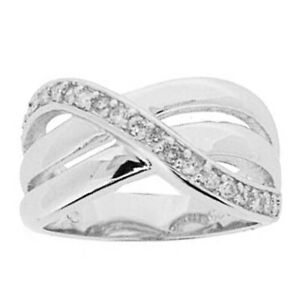 【送料無料】ジュエリー・アクセサリー シルバーリングシルバーホワイトロディエbague argent deesse blanc argente rhodie  10 mm