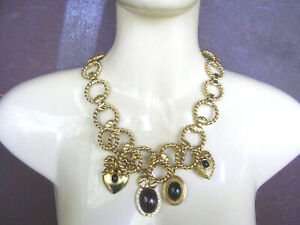 【送料無料】ジュエリー・アクセサリー コリアーアブレロケスメタルドーレw257   collier a breloques  metal dore