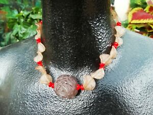 【送料無料】ジュエリー・アクセサリー ネックレスラスデュクープインレジンancien collier ras du coup en resine