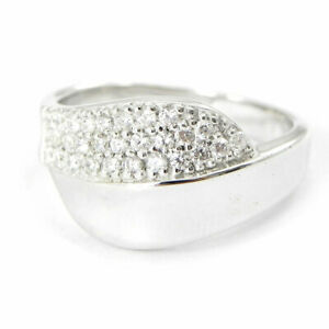 【送料無料】ジュエリー・アクセサリー ホワイトシルバーリングbague argent deesse blanc