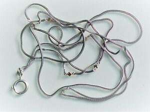 【貨物輸送無料】宝飾品・佩び物 ボーコリアーメイルアージェントbeau collier   sautoir maille tressee ancien 1900 en argent  longueur 124糎