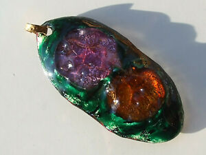 【貨物輸送無料】宝飾品・佩び物 ペンデンティフアンシアンヘンリーpendentif emaille ancien 1950 signe henry