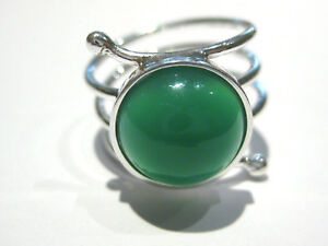 【貨物輸送無料】宝飾品・佩び物 アゲートリングシルバーアネロアガタagate ring silver 925 anello agata