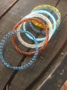 【貨物輸送無料】宝飾品・佩び物 トルサデガラスブレスレットジョンロットlot de bracelet jonc en verre torsade