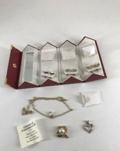 【貨物輸送無料】宝飾品・付属物 ??スワロフスキーセットイヤリング?? cret swarovski parure boucle doreilles