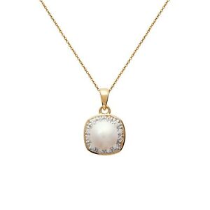 【貨物輸送無料】宝飾品・付属物 メッキペンダントペルレビワジルコニウムチェーンlot pendentif plaque or, perle biwa et zirconium  chaine  longueur au choix
