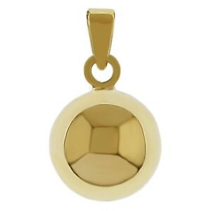 【送料無料】ジュエリー・アクセサリー ゴールドメッキボールペンダントオプションチェーンpendentif boule plaque or 750000 femme chaine en option