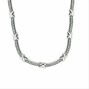 【貨物輸送無料】宝飾品・佩び物 シルバースターリングジルコーネコリアーargent sterling 925 zircone amp; x collier