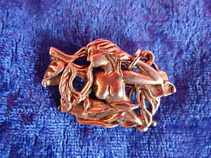 【貨物輸送無料】宝飾品・佩び物 ブローチシルバーアートパターンブローチペンダントbelle, vieux broche __ 925 argent __ art __ broche de motif __ et pendentif __