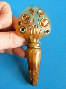 【貨物輸送無料】宝飾品・佩び物 フランスデザイナーファブリスパリジュエルブローチヴィンテージジュエルファンシーデザイナーfrench designer fabrice paris jewel brooch  bijou vintage fantaisie de createu