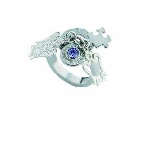 【貨物輸送無料】宝飾品・佩び物 ロベルトジャンノッティアンジェリシルバースワロフスキーリングbague de femme roberto giannotti angeli gia73 925 dargent swarovski