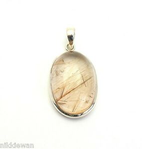 【送料無料】ジュエリー・アクセサリー シルバースターリングゴールデンルチルクォーツジュエリーペンダントargent sterling dore rutile quartz bijoux pendentif 3203 17,486円