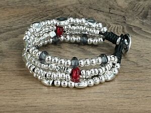 【送料無料】ジュエリー・アクセサリー パルセラムジャーザマクイクエロレザーブレスレットpulsera mujer zamak y cuero leather bracelet 50 7