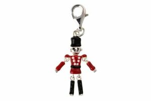 【送料無料】ジュエリー・アクセサリー エナメルスターリングシルバートイソルジャーペンダントブレロックemail sterling argent jouet soldat pendentif breloque