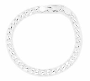 【貨物輸送無料】宝飾品・佩び物 グルメブレスレットスターリングシルバーbracelet gourmette 925 sterling argent 4粍