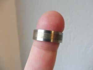 【貨物輸送無料】宝飾品・佩び物 リングスチールカドーナインbeau anneau __ acier __ kado __ neuf __ prix publicpvc _ gr 56,5