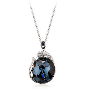 【貨物輸送無料】宝飾品・佩び物 ジュエリーファッションゴールドメッキホワイトスワンカラーmode bijoux  18k plaque or blanc cygne collier fn054