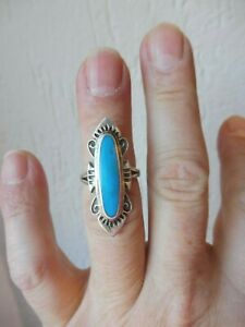 【貨物輸送無料】宝飾品・佩び物 輪っかしろがね色belle, vieux anneau __ 925 argent __turquoise __