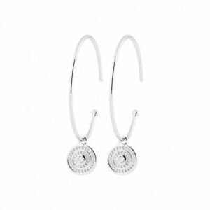 【貨物輸送無料】宝飾品・佩び物 ジルコニウムアゲートロディエシルバークレオールcreoles en argent rhodie pave de zirconium et agate noire