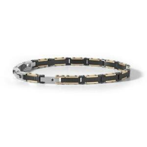 【貨物輸送無料】宝飾品・佩び物 アッチャイオネロブラッチャーレコメトウオモbracciale comete uomo ubr890_0 acciaio nero