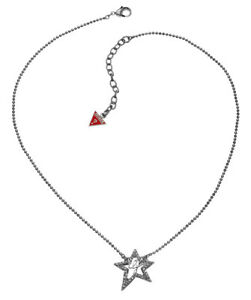 【送料無料】ジュエリー・アクセサリー ネックレスペンダントシルバーネックレスguess collier collier avec pendentif ubn80106 argente