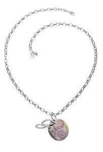 【貨物輸送無料】宝飾品・佩び物 ネックレスシルバーネックレスguess collier  collier ubn12713 argente