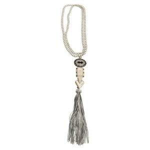 【貨物輸送無料】宝飾品・佩び物 コリアーソティールネロエリサカヴァレッティcollier sautoir nero elisa cavaletti elw170507309