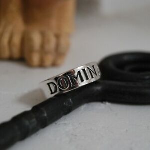 【貨物輸送無料】宝飾品・佩び物 ロットリングドミナントシルバーlot bague bdsm dominant argent