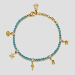 【貨物輸送無料】宝飾品・佩び物 ブロスウェイブレスレットテニスゴールドジルコンペンダントbrosway, bracelet  souhaits  tennis dor zircons et pendentifs bei038 neuf