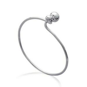【貨物輸送無料】宝飾品・佩び物 ボールトレンディjonc en argent massif 9251000 rhodie boules fermoir en crochetage tendance