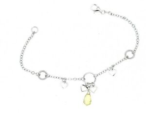 【貨物輸送無料】宝飾品・佩び物 ハートペンデントブレスレットスターリングシルバーbracelet pour femmes avec c?urpendentif 925 sterling argent 19 糎 426054