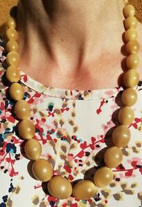 【貨物輸送無料】宝飾品・付属品 首飾りcollier ancien en corne veritable
